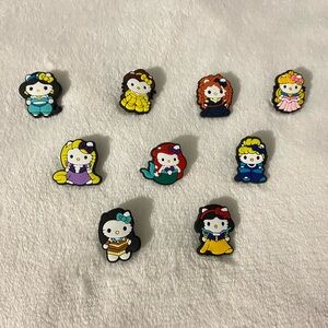 Disney Princess Croc Charms